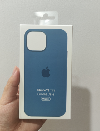 Funda iPhone 13 mini Silicone Case Blue Jay
