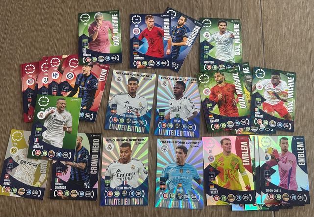 Lote Tarjetas Panini Mundial Clubes FIFA 2025