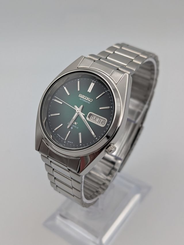 Reloj SEIKO Automático Día-Fecha Marrón/Plata