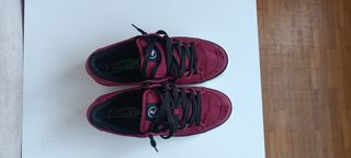 Zapatillas Kustom rojas