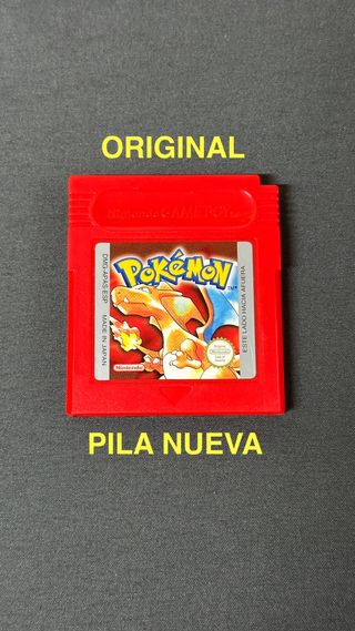 Pokemon Rojo ORIGINAL GameBoy