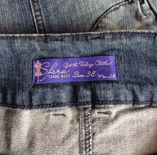 Falda vaquera vintage T.38 - Diseño clásico
