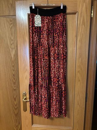 Falda larga Capriche Boho Animal Print