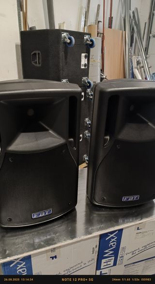 2 Altavoces FBT HiMaxx 60 Nuevos