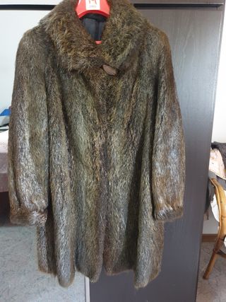 Cappotto in vero castorino