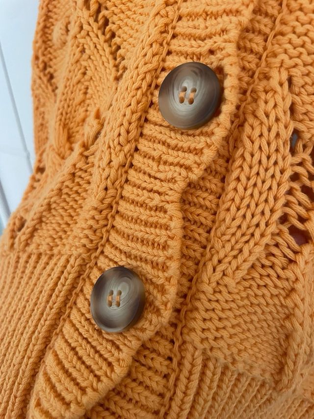 Jersey Zara Naranja Corto Talla M