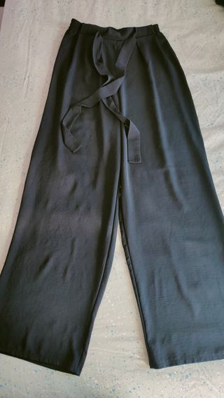 Pantalon fluido de Zara