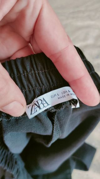 Pantalon fluido de Zara
