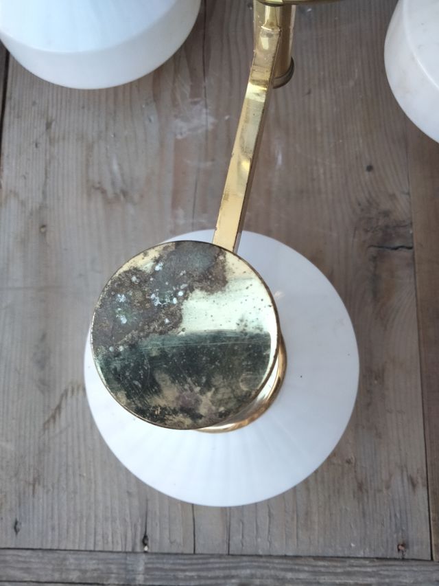 Lámpara de diseño techo vintage brutalista