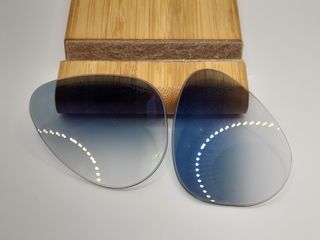 Cristales Ray-ban Aviator RB3025 55 mm. Color Azul
