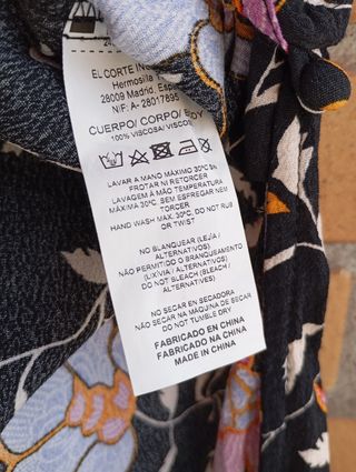 Falda larga estampada Formula Joven