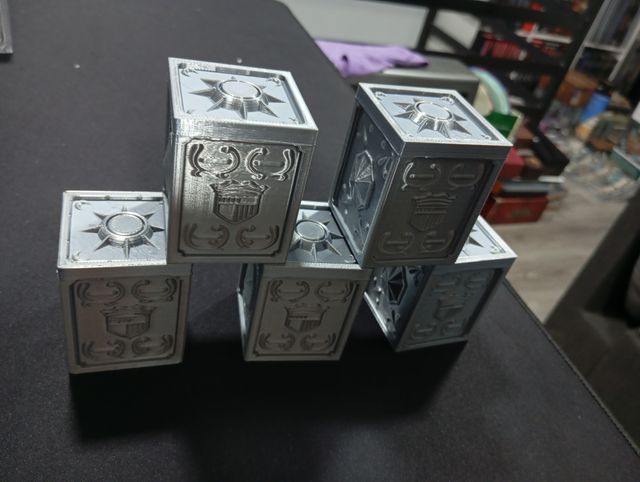 5 Cajas Pandora Bronce Saint Seiya
