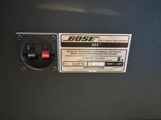 Vendo pareja de altavoces Bosé 305 perfectos.