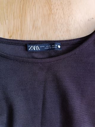 Vestido marrón Zara mujer