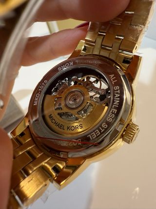 Reloj Michael Kors Automático Dorado