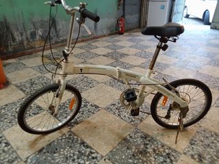 Bicicleta plegable blanca Gotty Freedom