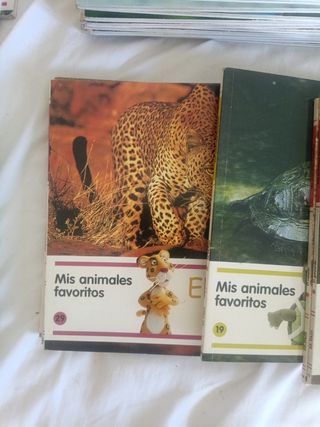 Libros colección animales