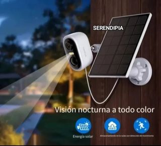 2 CÁMARAS SOLARES + 2 TARJETAS 64GB