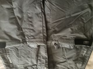 Pantalones de nieve hombre verde oliva