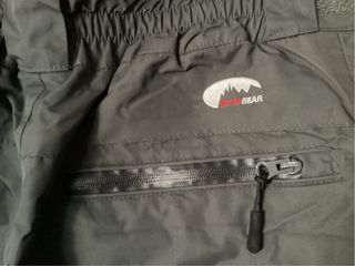 Pantalones de nieve hombre verde oliva