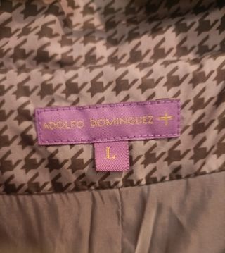 Chaqueta gabardina Adolfo Domínguez, como nueva.