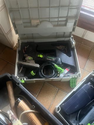 Conjunto herramientas carpintería profesional 