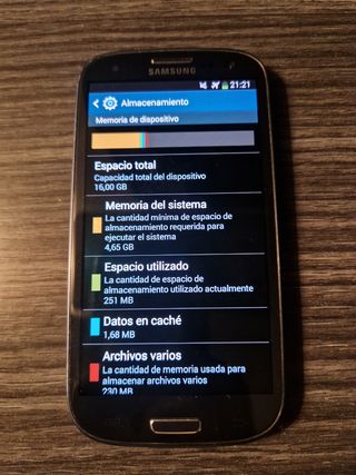Samsung S3 Negro