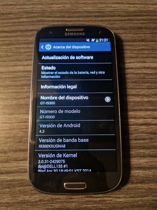 Samsung S3 Negro