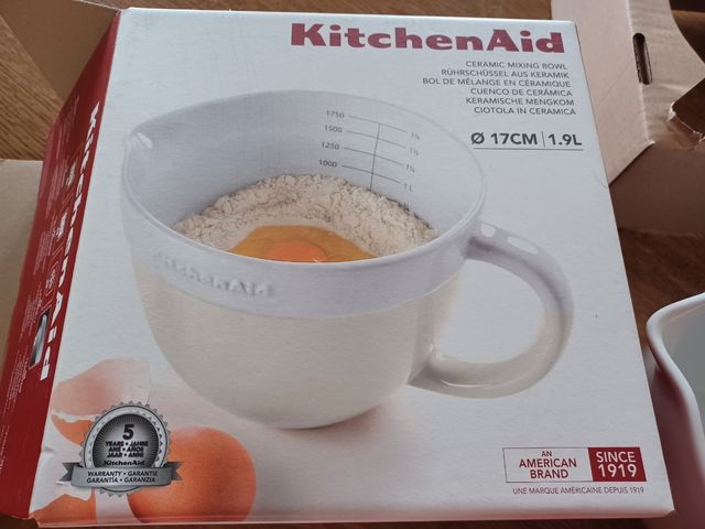 Ciotola graduata KitchenAid ceramica 17cm