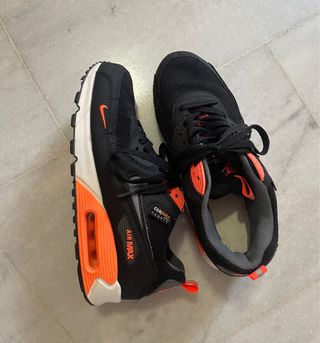 Zapatillas Nike Air Max Negras Naranja