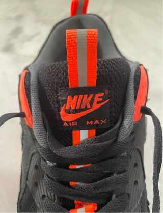 Zapatillas Nike Air Max Negras Naranja