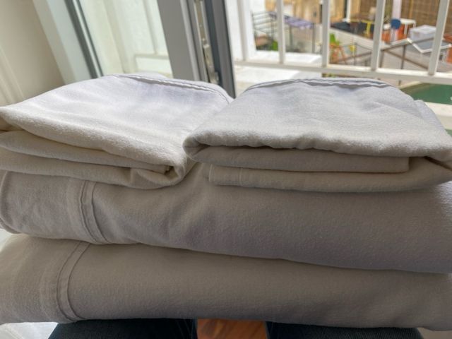 Juego sábanas El Corte Inglés blancas