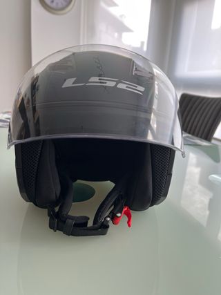 Casco Jet LS2  Airflow 2Talla M Negro