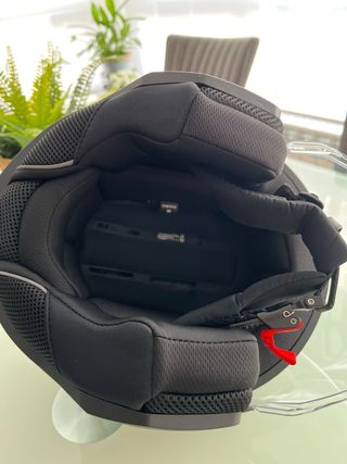 Casco Jet LS2  Airflow 2Talla M Negro