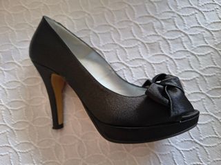 Sandalias Angel Alarcón Negras Tacon
