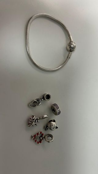 Pulsera Pandora Plata con Cierre