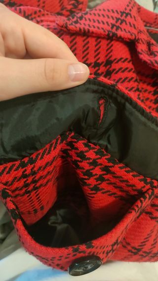 Giacca oversize a quadri PULL&BEAR