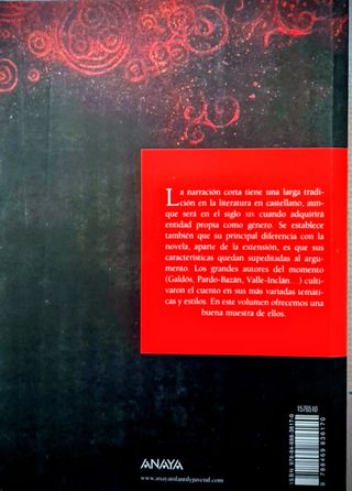 Cuentos españoles del siglo XIX