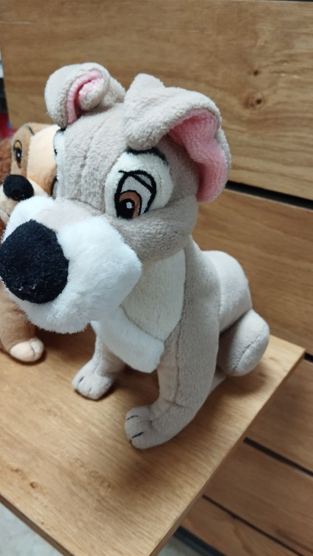 Peluches Dama y Vagabundo Disney