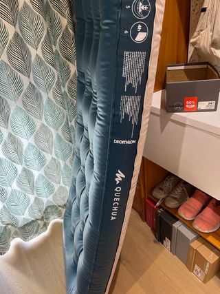 Colchón hinchable individual Quechua (Decathlon)