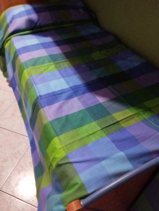 Copriletti singoli a quadri