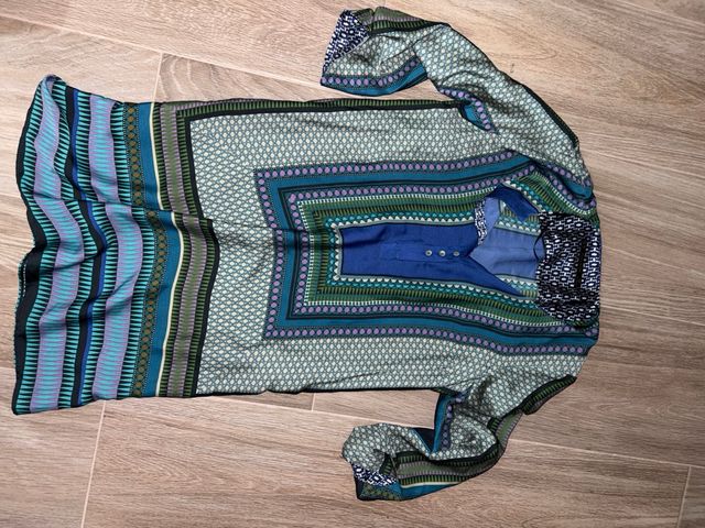 Vestido estampado Zara Talla M