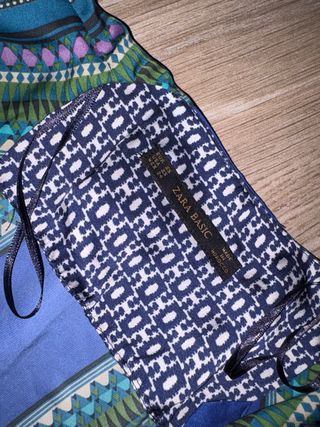 Vestido estampado Zara Talla M