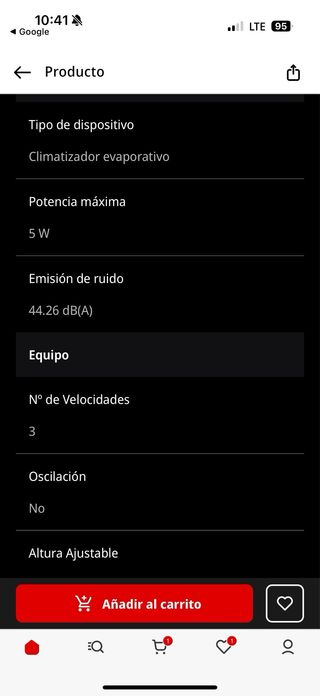 Ventilador Taurus Snowfield Mini 5W