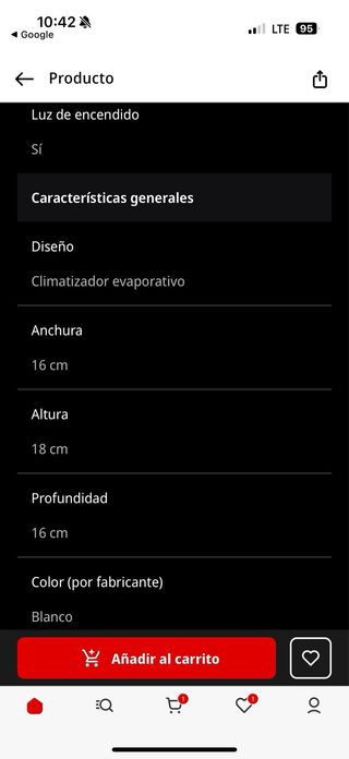 Ventilador Taurus Snowfield Mini 5W