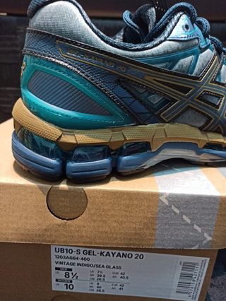 Asícs Gel Kayano 20  Vintage Índigo/Sea Glass