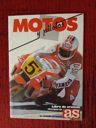 Libro de cromos Motos y Pilotos As