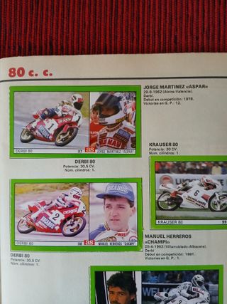 Libro de cromos Motos y Pilotos As