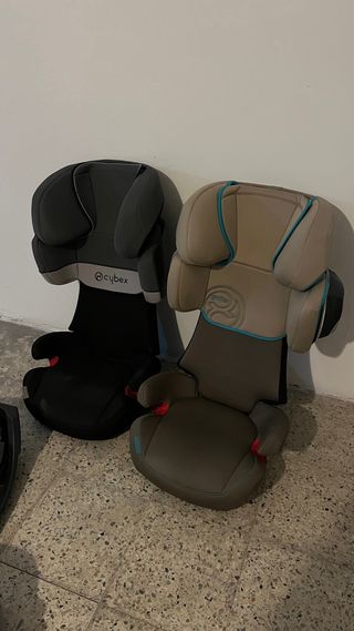 sillas de coche cybex. juntas o por separado.