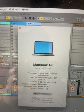 MacBook Air 2018 Gris Espacial